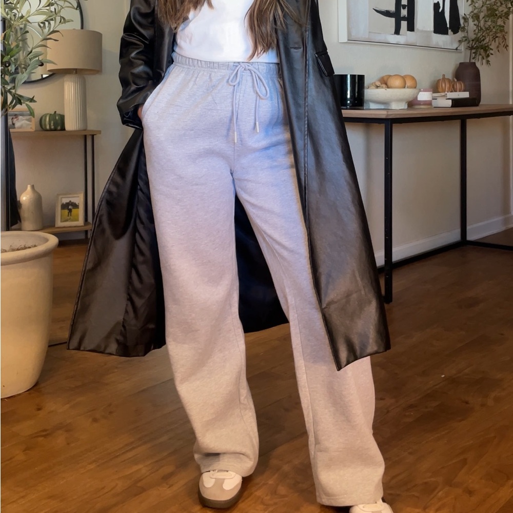 Gray Jogger Sweatpants